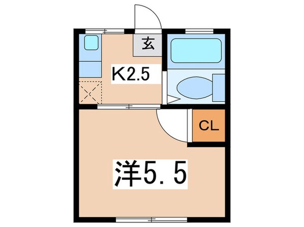 安藤ハイツの物件間取画像